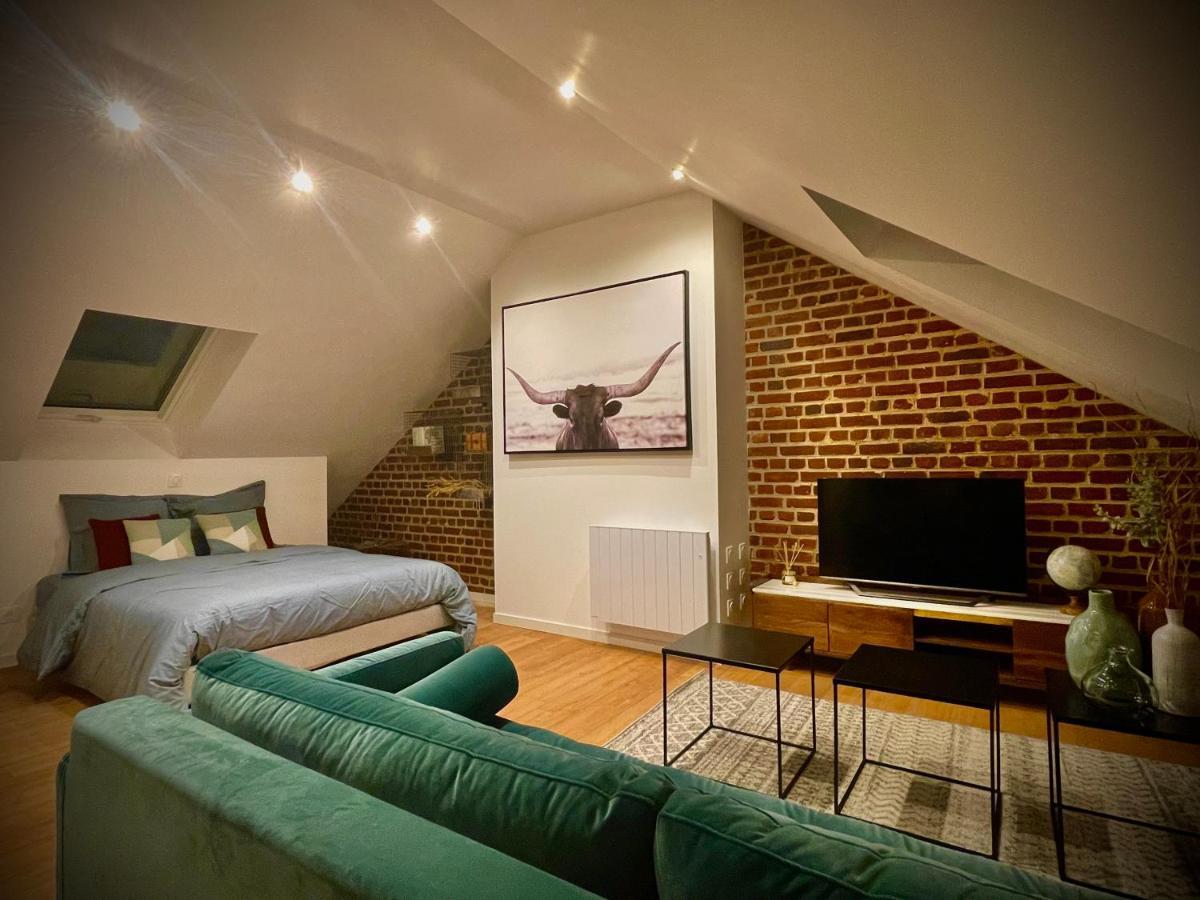 אמיינס Downtown Loft - Centre Ville - Wifi - Netflix מראה חיצוני תמונה