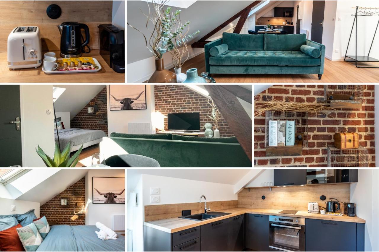 אמיינס Downtown Loft - Centre Ville - Wifi - Netflix מראה חיצוני תמונה